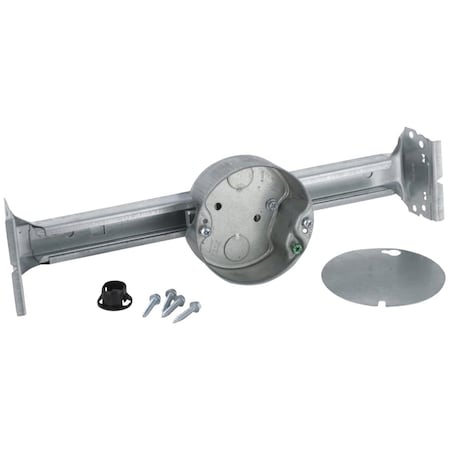 Southwire Bracket Mount New Construction 1-1/2 In. D. Ceiling Fan Box 54151-FANBH-UPC